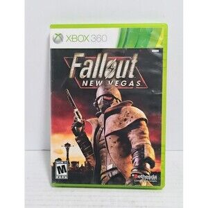 2010 MICROSOFT XBOX 360 FALLOUT NEW VEGAS W MANUAL NO SLIPCOVER